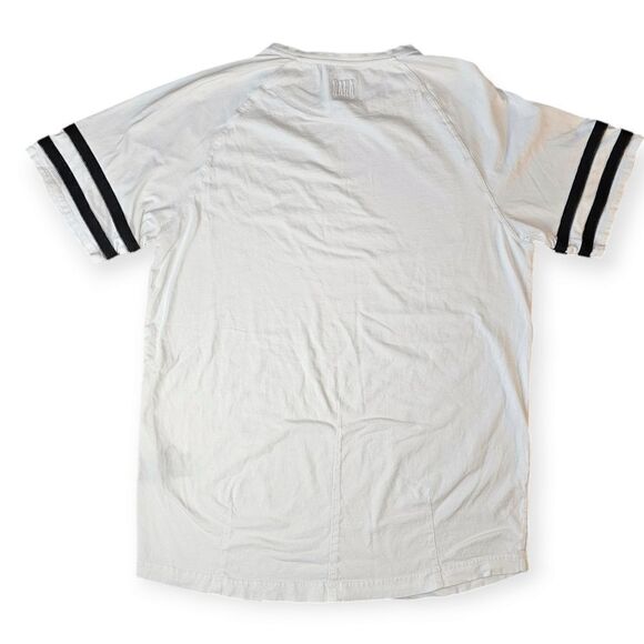 Nana Judy White Zipper Detail Short Sleeve Tee Large - Picture 8 of 8